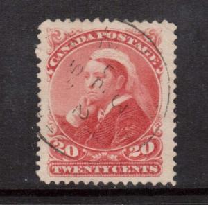 Canada #46 XF Used With CDS Gem Cancel