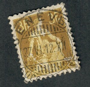 Switzerland #145 used single