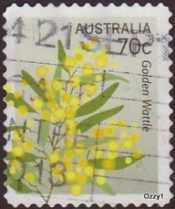 Australia 2014 SG#4139 70c State Flowers Golden Wattle USED-Good.