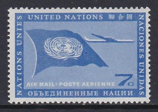 C13 United Nations 1968 Airmail MNH