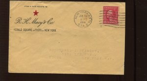 409 Schermack Used on R. H. Macy & Co.  Cover MG317