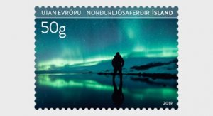 2019 Iceland Tourism ViI - Northern Lights  (Scott NA) MNH