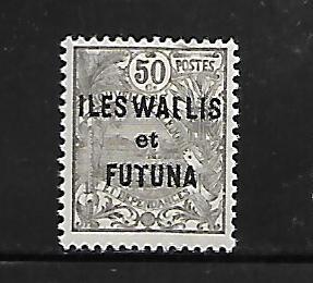 WALLIS & FUTUNA ISLANDS, 22, MINT HINGED, NEW CALEDONIA STAMPS