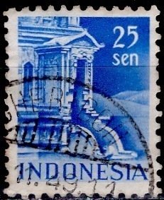 Netherlands Indies (Indonesia) 1949: Sc. # 318; Used Single Stamp