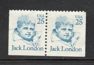 Scott # 2182  used  Booklet Pane  pair