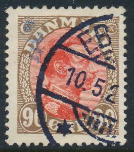 Denmark Scott 127 (AFA 109), 90