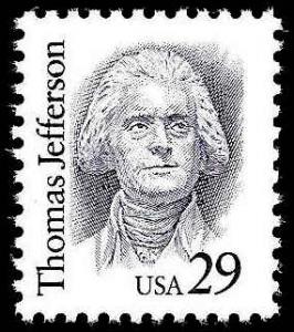 # 2185 MINT NEVER HINGED THOMAS JEFFERSON