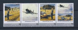 [81051] Young Isl. St. Vincent 2011 WWII Victory Spitfire Messerschmitt MNH