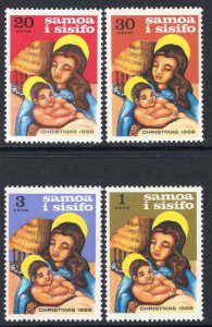 Samoa 300-303 Christmas MNH VF