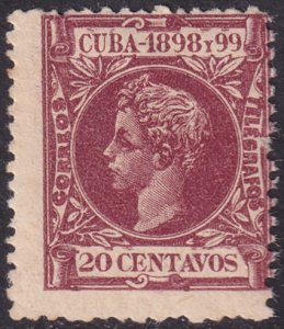 Cuba 1898 Sc 170 MNH**