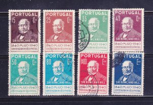 Portugal 595-602 Set U Sir Rowland Hill (B)