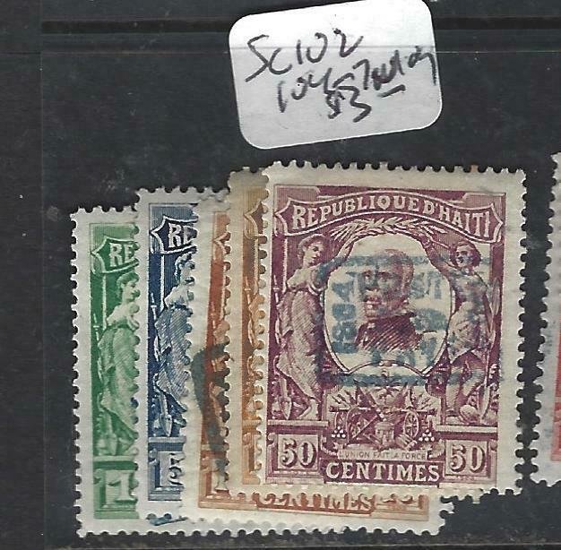 HAITI  (P1506B)  SC 102, 104-7   MOG