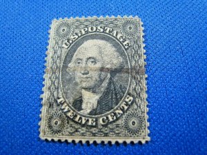 UNITED STATES, 1860 SCOTT #36B  -  USED