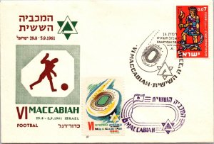 Israel FDC 1961 - VI Maccabiah / Football - F64332