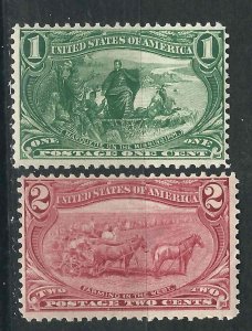 US 285-86 MH  F/VF 1898 SCV $52.50