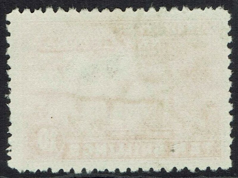 NEW GUINEA 1925 HUT 10/- USED 