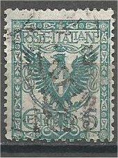 ITALY, 1901, used 5c, Coat of Arms, Scott 78