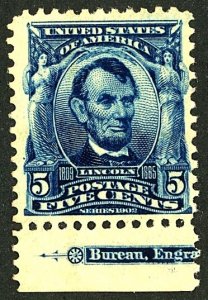 U.S. #304 MINT OG LH