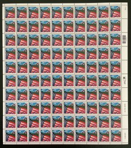 3469 FLAG OVER FARM Sheet of 100 US 34¢ Stamps MNH low printing 2001