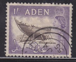 Aden 55 Dhow Building 1953