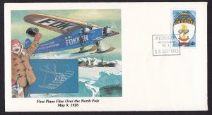 Redonda Antigua - 1983 - Fletwood FDC - Hot Air Balloon