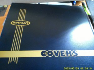 Supersafe Cover Blue Album with 26x 2 Pocket Pages New