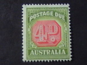 AUSTRALIA # J61-MINT/HINGED---POSTAGE DUE---1934