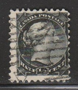 Canada, Queen Victoria 1/2c  (SC# 34) Used