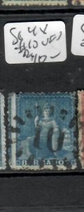 BARBADOS (P1308B)  BRITANNIA SG 48  #10  CANCEL   VFU 