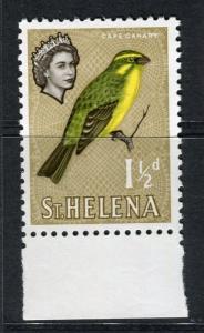 ST.HELENA;  1961 early QEII issue fine Mint MNH unmounted Marginal, 1.5d. value