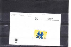 SC# 4029 / Love Birds, Blue   / Single Stamp / MNH