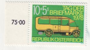 J192 jls stamp 1978 mnh swiss transportation antique bus