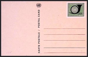 U.N. (GENEVA) 0.20fr Postal Card