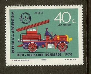 Argentina, Scott #C128, 40c Centenary of the Fire Brigade, MNH