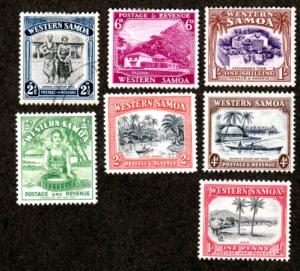 Samoa # 166-172 Mint & Used!