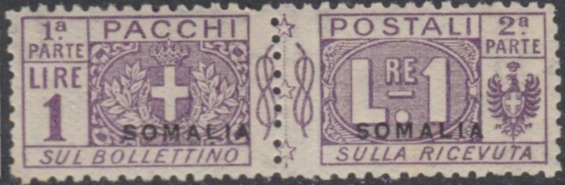 ITALY SOMALIA Pacchi n.17  cv 600$ MNH**