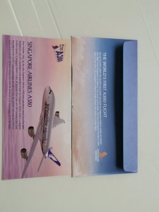 SINGAPORE-2007-FDC-SINGAPORE-AIRLINE-A380-IN-EXCELLENT