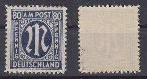 Germany 1945 Sc#3N19 Mi#34 aA mnh signed BPP (AB1294)