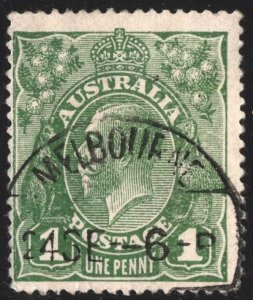 Australia SC#64 1d King George V (1924) Used