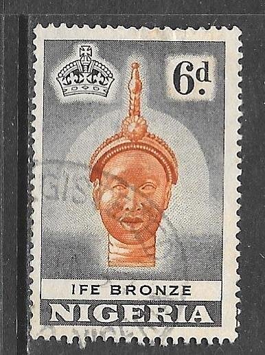 Nigeria 86: 6d Ife Bronze, used, F-VF