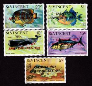 St Vincent # 499-503 Mint Carnival!