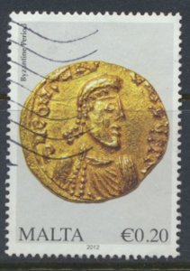 Malta  SC# 1443   History Byzantine Period  2012  Used  as per scan and details