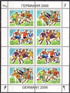 2006 Tajikistan 422-25KL 2006 World championship on football Germania 17,00 €