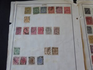 Austria 1850-1959 Stamp Collection on Album Pages