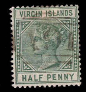 British Virgin Islands Scott 13 Used Queen Victoria stamp