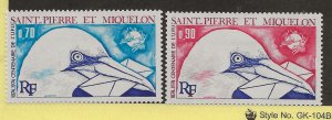 St. Pierre & Miquelon 432-433 Set MH