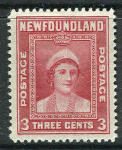 NEWFOUNDLAND; 1938 early Royal issue Mint hinged Shade of 3c. value
