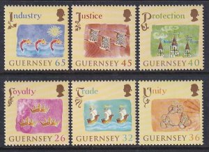 Guernsey 838-843 MNH VF