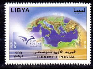 2015-07-28; Libya EUROMED, SW 3100, MNH, Lot 51392