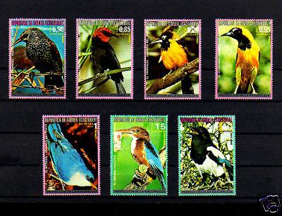 Eq GUINEA - 1976 - BIRDS - NORTH AMERICA - ENDANGERED - C...